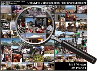 OptiMyPix Videokassetten Film Inhaltsuebersicht